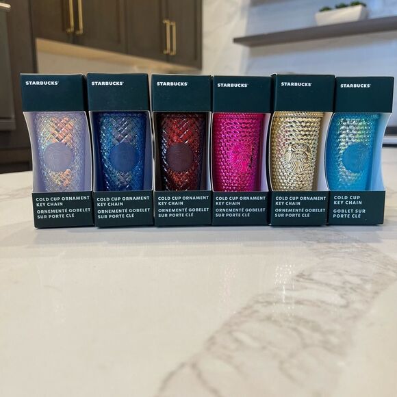 Starbucks Holiday Tumbler Keychain / Ornament, Exclusive, Limited Edition, - Picture 5 of 11